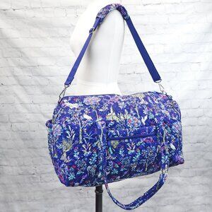 ❤️ vera bradley Harry Potter Forbidden Forest Large 22" Travel Duffel Purple